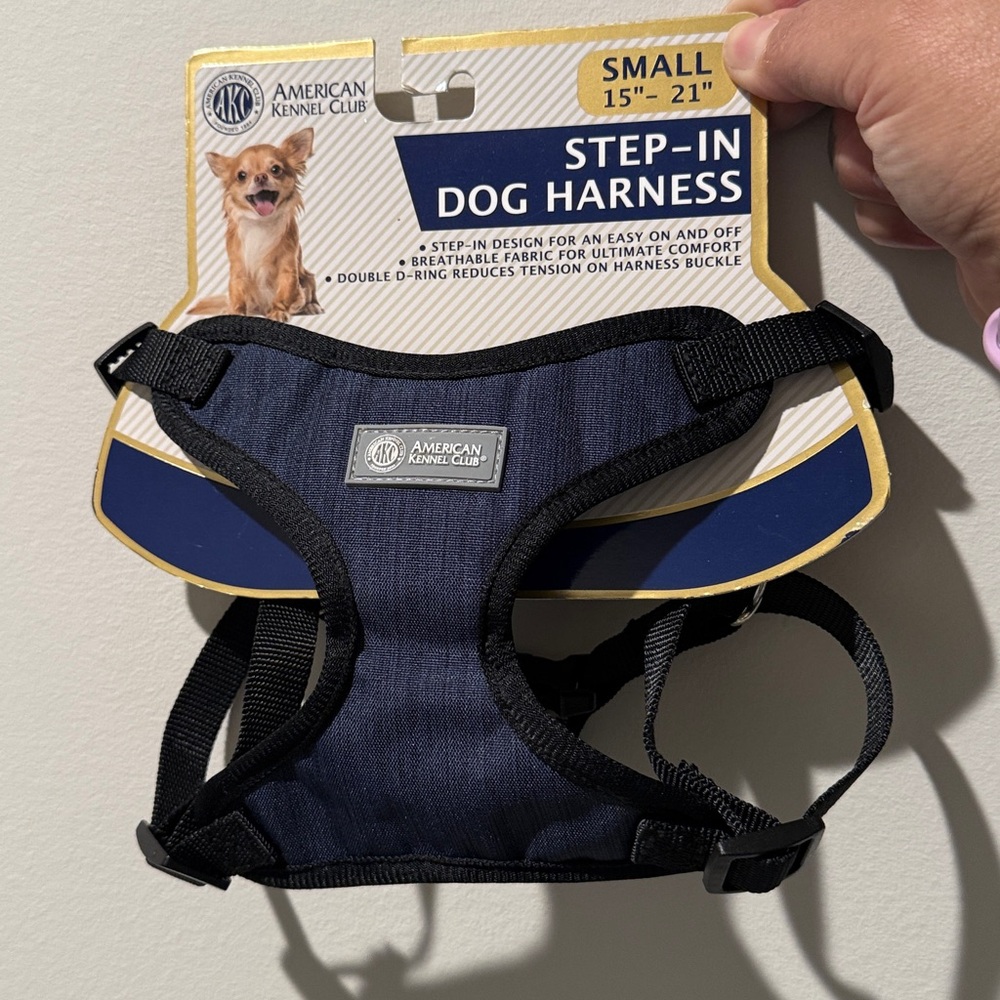 Navy Dog Harness small dogs